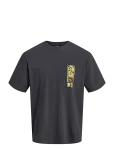 Jack & Jones - Jorjapan Back Tee Ss Crew Neck Tg - L&uuml;hikeste varrukatega - S