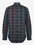 Polo Ralph Lauren - Custom Fit Plaid Oxford Shirt - Vabaaja s&auml;rgid - S