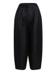 Malina - Smilla Barrel Leg Wool-Silk Trousers - Barrel-p&uuml;ksid - 42