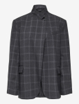 JDY - Jdyvalerie High Neck Check Blazer Pnt - &Uuml;herealised bleiserid - M