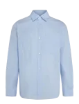 Annarr - Anraslund Striped Poplin Ls Shirt - Vabaaja s&auml;rgid - S