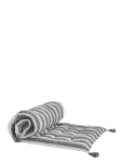 Lene Bjerre - Felima Mattress 190X70X7 Cm. White/D. Grey - Sun Mattresses - 190X 7X 70CM