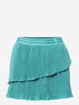 RS Sports - Women's Court Pleated Wrap Skirt (Striking Teal/White,M,St) - Spordiseelikud - M