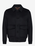 Reiss - Deluca Button Through Wool Short Jacket - Bomber-jakid - L