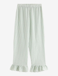 Lindex - Pyjama Trousers In Seersucker - P&uuml;ksid - S