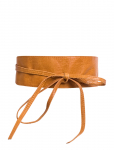 Pieces - Pcvibs Leather Tie Waist Belt - V&ouml;&ouml;d - 80