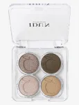 IDUN Minerals - Mineral Eyeshadow Palette Brunkulla - Eye Palettes - 4G