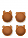Liewood - Malene Silicone Bowl 4-Pack - Kausid - ONE SIZE