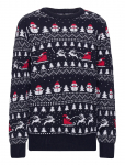 Happy Seasons - The Stylish Christmas Jumper Navy - Pulloverid - 98-104