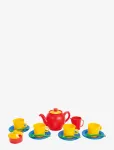 Dantoy - Tea Set In Net L:19 Cm 17 Pcs - Kohvi- ja teekomplektid - ONE SIZE