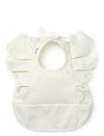 Elodie Details - Baby Bib - Vanilla White - Varrukateta pudip&otilde;lled - ONE SIZE