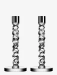 Orrefors - Carat Candlestick Silver 2-Pack - K&uuml;&uuml;nlajalad - ONE SIZE