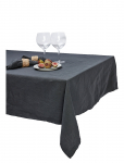 Gripsholm - Table Cloth Linen Blend Anthracite 145X310 - Laudlinad ja linikud - 145X310CM