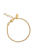 Caroline Svedbom - Diamond Chain Bracelet Gold - K&auml;eketid - ONE SIZE