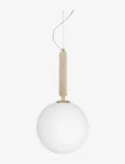 Globen Lighting - Pendant Torrano 30 Rosso Levanto - Rippvalgustid - &Oslash; 30 CM