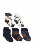 Minymo - Socks W. Pattern (5-Pack) - Sokid - 35\38