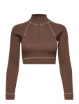 Barbara Kristoffersen By Rosemunde - Blouse - Pikkade varrukatega l&uuml;hikesed topid - XS