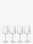 Luigi Bormioli - White Wine Glass Chardonnay Optica 4 Pcs - Valge veini klaasid - 55 CL