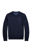 Polo Ralph Lauren - Mesh-Knit Cotton Crewneck Sweater - &Uuml;mara kaelusega - XXL