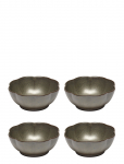 Serax - Bowl Ribbed Xl Green Inku By Sergio Herman Set/4 - Hommikus&ouml;&ouml;gikausid - XL