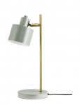 Dyberg Larsen - Ocean Oliven/ Messing Bordlampe - Laualambid - H43CM