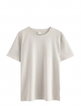 Lindex - T Shirt Regular Solid - L&uuml;hikeste varrukatega - 128