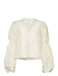 Malina - Zoey Double Pouf Sleeve Blouse - Pikkade varrukatega - L