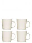 Iittala - Teema Mug 0,3L White 4Pcs - Kohvitassid - 30 CL