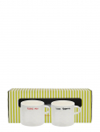 Anna + Nina - Perfect Morning Tea Mug Set Of 2 - Teetassid - ONE SIZE