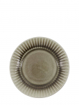 House Doctor - Cake Plate, Hdpleat, Grey, Brown - Koogivaagnad - 16X16X2CM