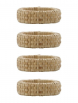 House Doctor - Napkin Rings, Hdkind, Nature - Salvr&auml;tikur&otilde;ngad ja -hoidjad - 5X5X1.5CM