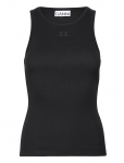 Ganni - Soft Cotton Rib Jersey - Varrukateta - XS