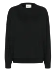 My Essential Wardrobe - Diegomw Logo Emb. Sweat - Dressipluusid - S