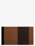 Tica Copenhagen - Floormat/Carpet Cognac Stripes 67X120 Cm - Uksematid - 67X120X0.7