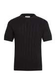 Lindbergh - Knitted S/S O-Neck Tee - L&uuml;hikeste varrukatega - XXL