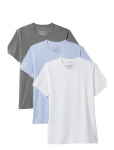 Calvin Klein - S/S Crew Neck 3Pk - L&uuml;hikeste varrukatega - S