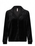 Hunkem&ouml;ller - Jacket Ls Velours Piping - Topid - L