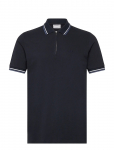 Lindbergh - Polo Pique W. Contrast Piping - L&uuml;hikeste varrukatega - XXXL
