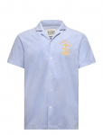 Scotch & Soda - Short-Sleeved Regular Fit Towelling Shirt - L&uuml;hikeste varrukatega - L