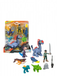 Imaginext - Imaginext Jurassic World Rebirth Set With 6 Action Figures, Launcher & Accessories - Loomad - ONE SIZE