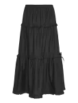 Monki - Ruffled Tiered Cotton Skirt - Maksiseelikud - XXS