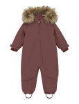 En Fant - Baby Snowsuit W. Fake Fur - Suusakombinesoonid ja -komplektid - 86