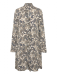 GANT - Paisley Print Ruffle Shirt Dress - P&otilde;lveni ja midi - 40
