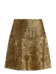 Lauren Ralph Lauren - Sequined Mesh A-Line Miniskirt - L&uuml;hikesed seelikud - 36