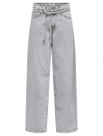 ONLY - Onlgianna Mw Str Jeans Lg Bleach Dot - Sirged ja klassikalised - 29 x 32