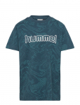 Hummel - Hmljr Aop Logo T-Shirt - Sporditopid - 110/116