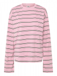 Monki - Long-Sleeved Cotton T-Shirt - Pikkade varrukatega - L
