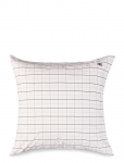 Lexington Home - White/Beige/Navy Checked Cotton Poplin Pillowcase - Padjap&uuml;&uuml;rid - 50X60