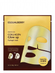 Eqqualberry - Collagen Glow Up Hydrogel Mask - Kangasmaskid - 1 PCS