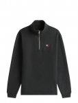 Tommy Jeans - Tjm Reg Badge Qz Ext - Poolpika lukuga džemprid - XXL